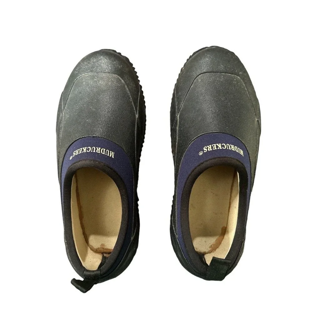 Mudruckers Mud Barn Garden Waterproof Shoes Boots Unisex‎ US Size W 7 M 6 VGUC